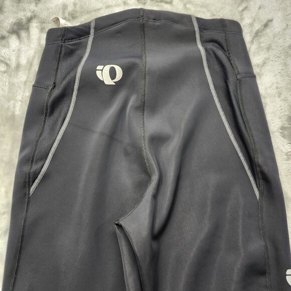 Pearl Izumi Pants Womens M Black Fleece Lined Cycling Softshell Zip Hem Winter - Picture 5 of 15